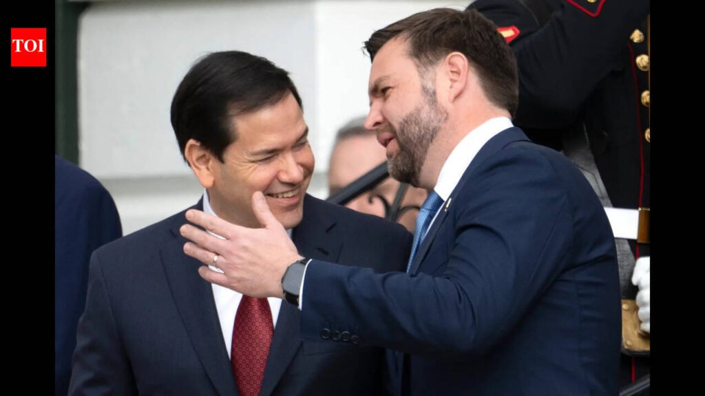 Trump randomly asks people ‘JD or Marco?’; he wants them together on same ticket in 2028