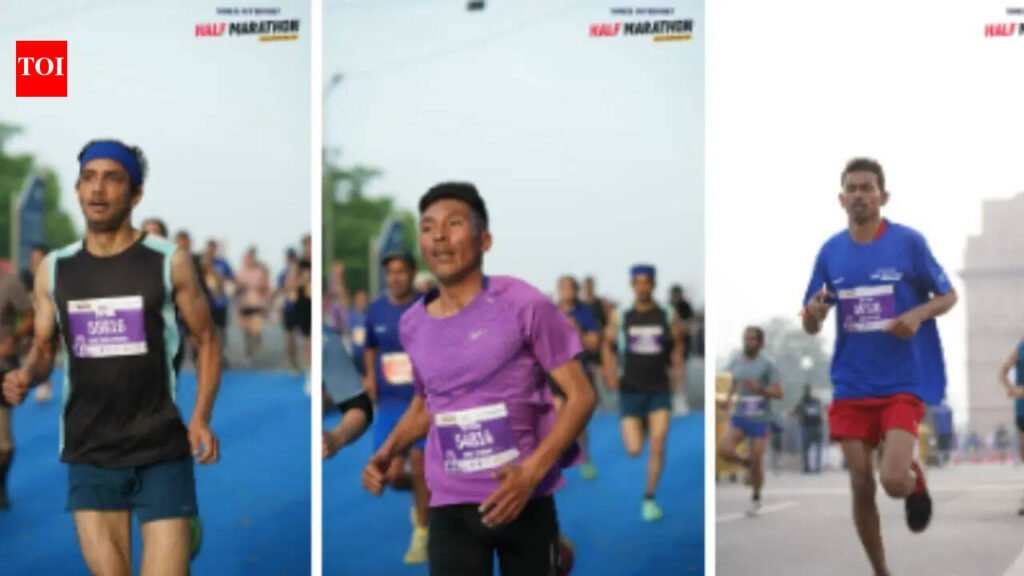 5K under 29 male category: Young runners, big dreams | Times Internet Half Marathon | India News