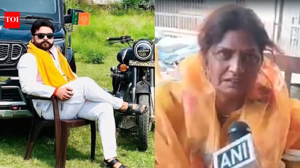 Chandranath Rath Murder: Chandranath Rath killing: Mother of ‘sharpshooter’ Raj Singh rejects police theory in Suvendu Adhikari aide’s murder probe | Lucknow News