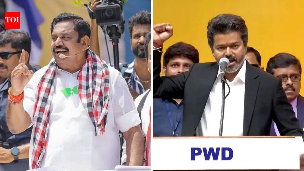 AIADMK split on the cards? Big twist looms ahead of TVK’s Vijay’s crucial floor test | India News