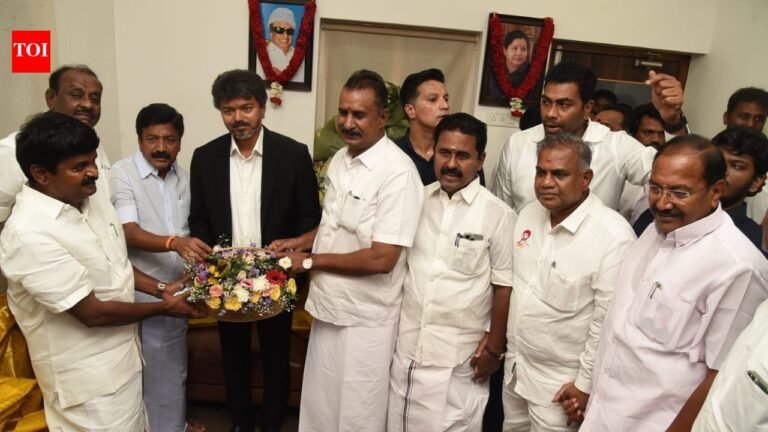 Vijay: Why Vijay’s floor test in Tamil Nadu is really a survival test for AIADMK | India News