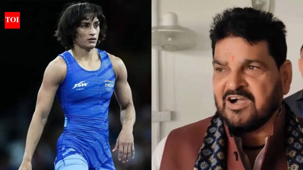 ‘Mere liye ‘raita’ phaila kar gayi hain devi ji’: Brij Bhushan Sharan Singh reacts to Vinesh Phogat controversy – WATCH | More sports News
