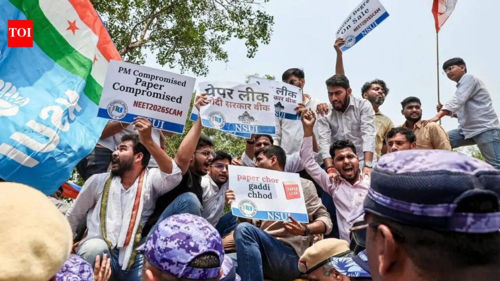 NEET paper leak: Education minister avoids question, NTA gives no concrete answers, opposition corners Centre | India News