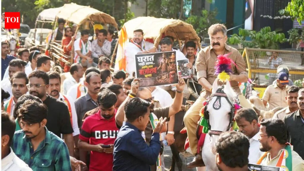 Maharashtra MLA rides horse into municipal corporation headquarters after PM Modi’s fuel-saving appeal | India News