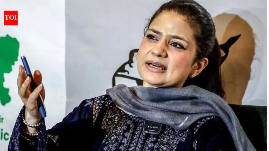 Iltija Mufti blames ‘NC-BJP nexus’ for her X suspension | India News
