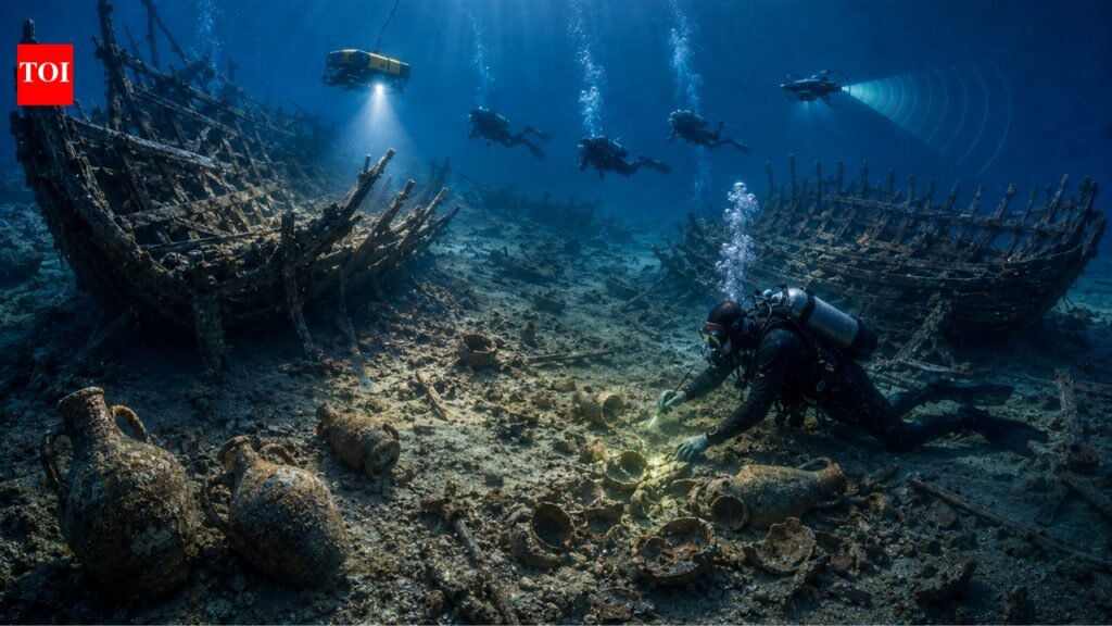 Scientists discover massive ancient ship graveyard with 150 hidden shipwrecks beneath Gibraltar waters |