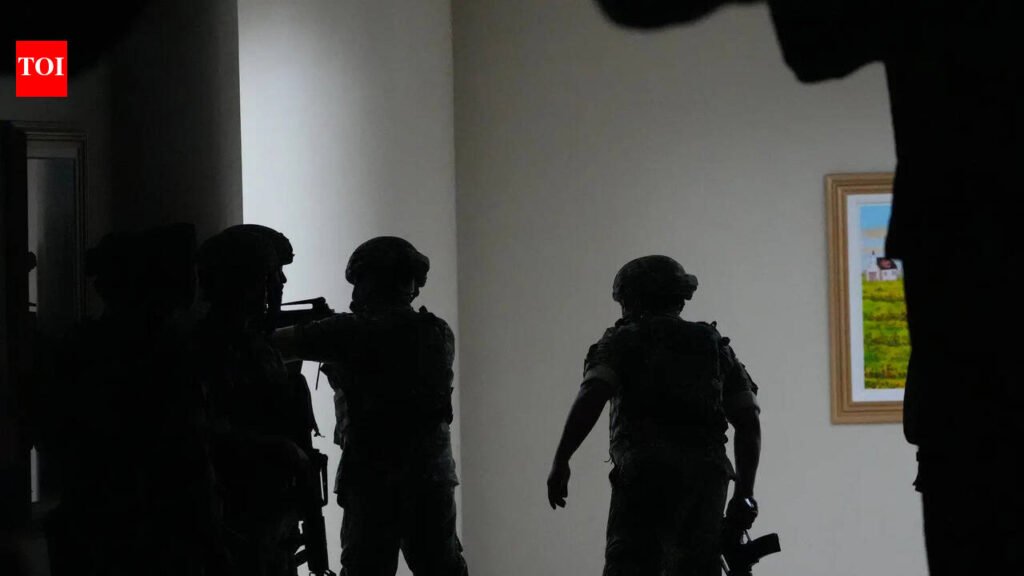 Gunshots heard at Philippine Senate as Duterte aide, accused of crimes against humanity, tries to evade arrest for ICC trial – watch