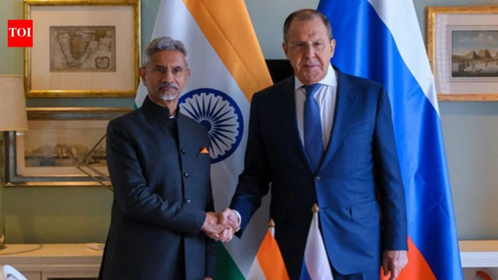 Lavrov meets EAM ahead of Brics meet, discusses India-Russia ties | India News