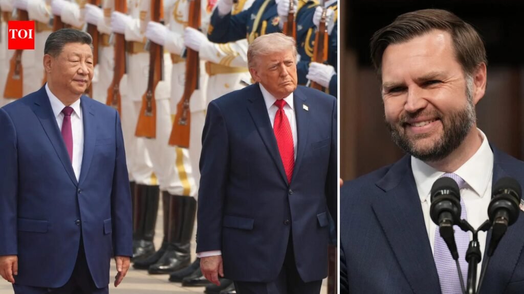 ‘Home Alone’ at White House: Vance jokes as Trump visits China for key talks