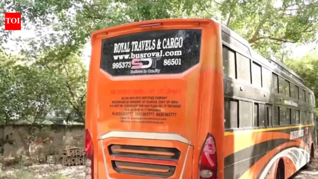 Delhi horror: Woman alleges gangrape on private bus, 2 arrested | Delhi News