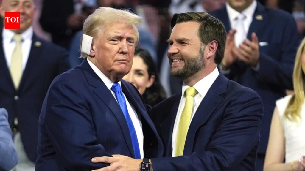 ‘Letter in drawer’: Donald Trump left succession instructions for JD Vance in Oval Office