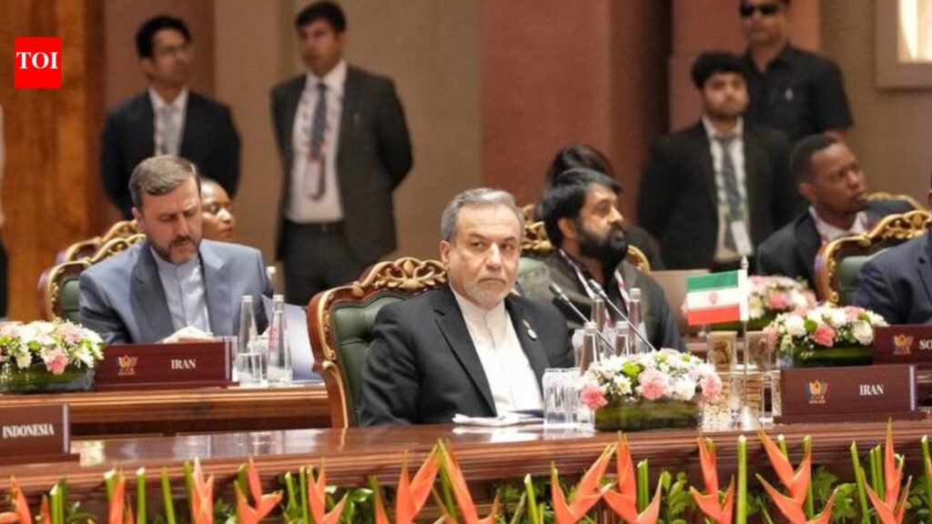 Iran tells UAE to ‘accept responsibility’ as tensions flare at Brics meeting in New Delhi