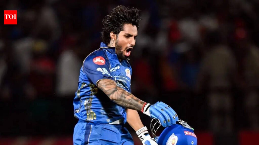 Tilak Varma punishes Punjab Kings as playoff dream fades; MI hand PBKS fifth straight defeat