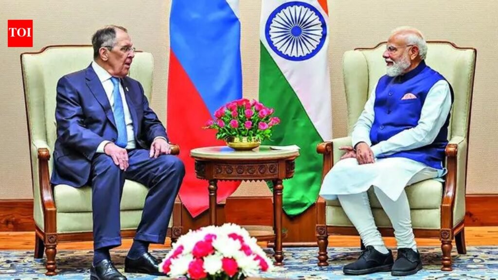 Lavrov gets an exclusive audience with Modi, Araghchi meets Doval