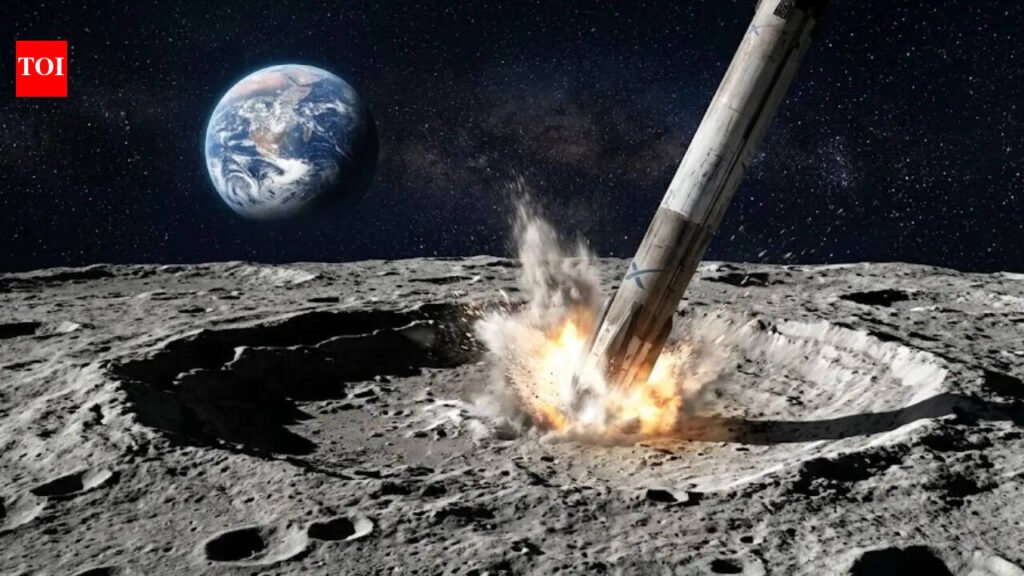 Scientists say SpaceX Falcon 9 rocket will strike the Moon at 5,400 miles per hour