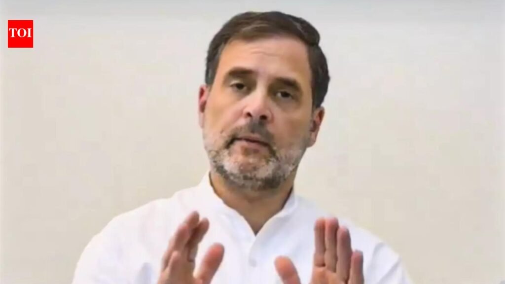 Rahul Gandhi’s fresh swipe at PM Modi over India-US trade deal: ‘Compromised PM’
