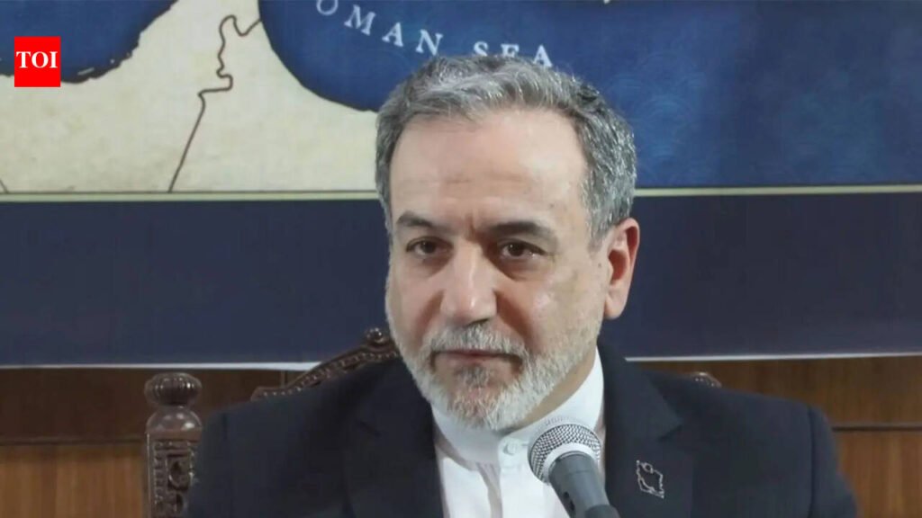 Iran FM Araghchi says US wants to continue peace talks