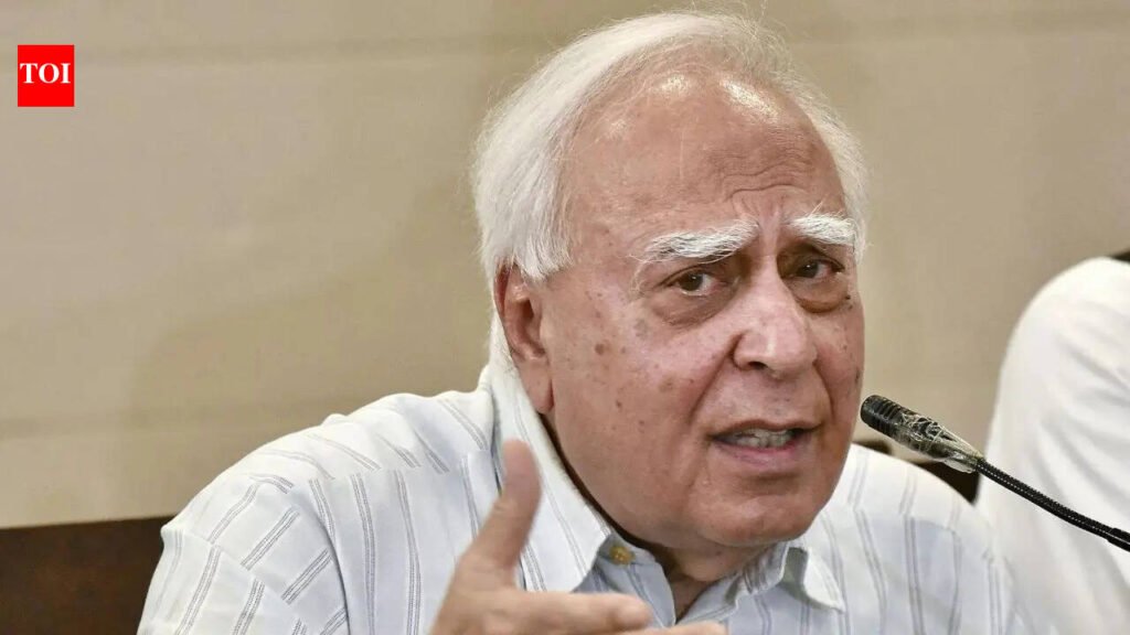 Kapil Sibal lashes out at RSS leader Dattatreya Hosabale over Pakistan remarks