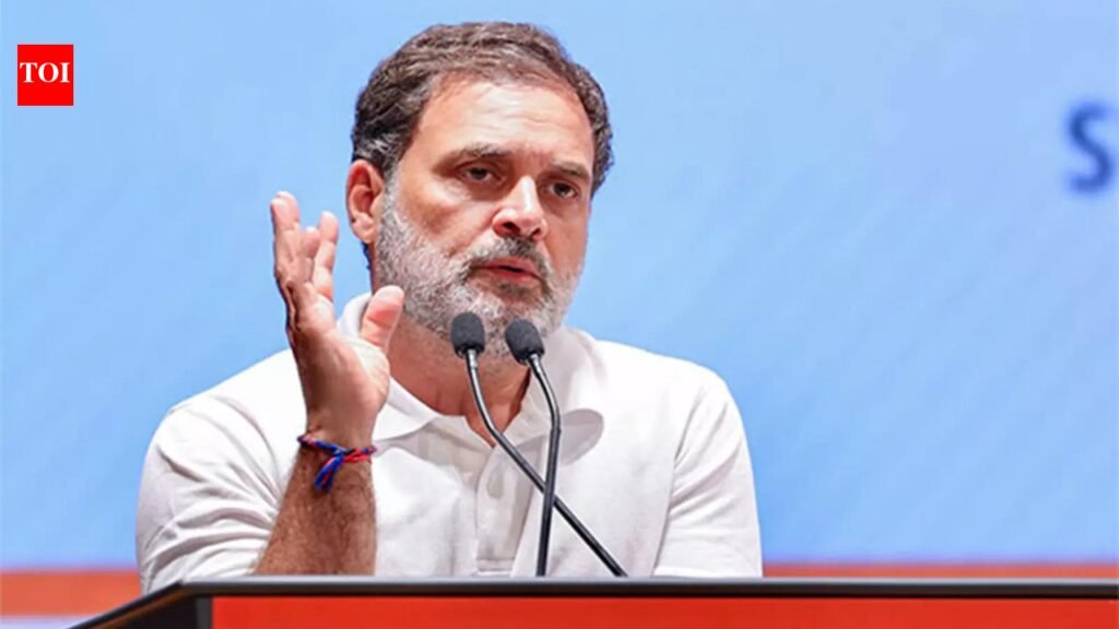 Rahul Gandhi targets Centre over NEET suicides, paper leaks