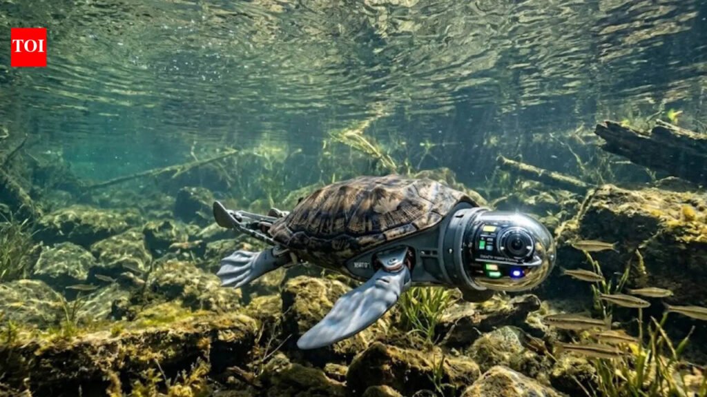 15-year-old Canadian boy built a robotic turtle that can detect underwater environmental threats with 96% accuracy