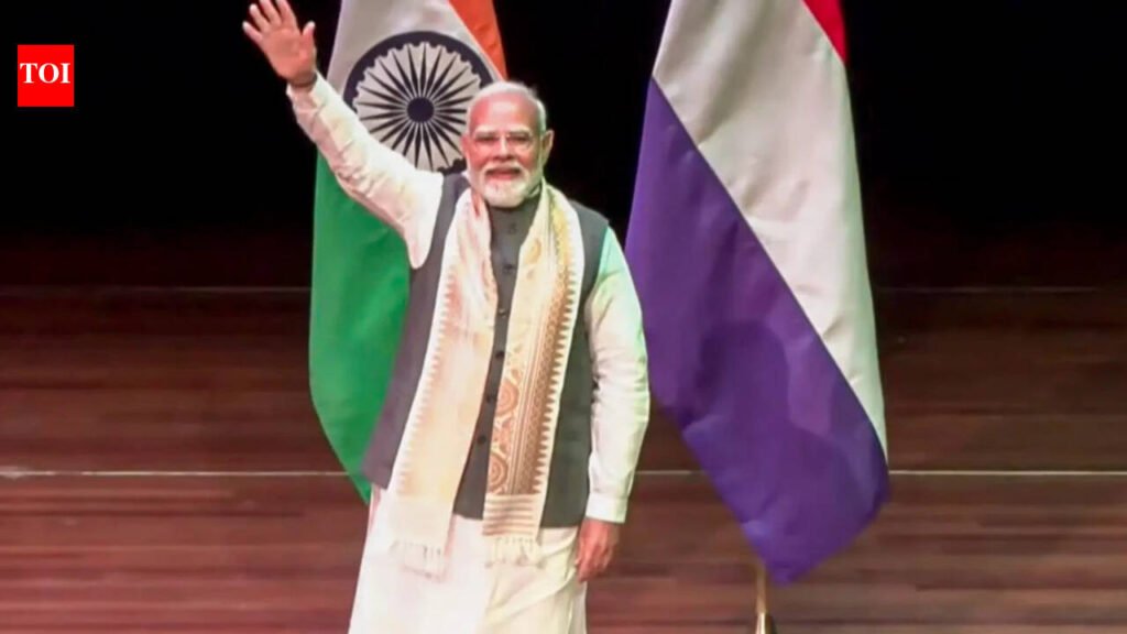 PM Modi recalls 2014 mandate in address to Indian diaspora in the Netherlands