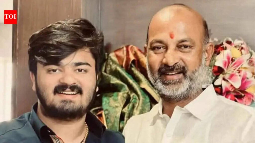 Union minister Bandi Sanjay ‘hands over’ son to police in POCSO case
