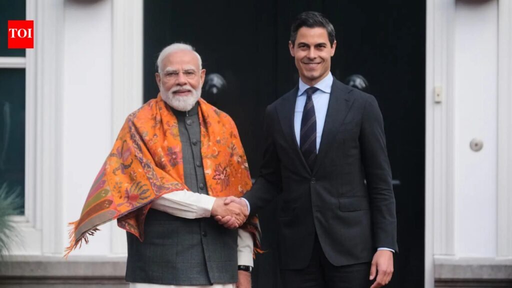 PM Modi after bilateral talks with Dutch PM Rob Jetten