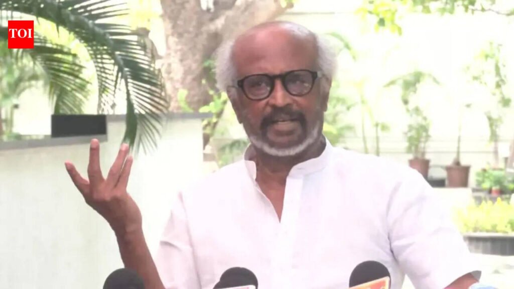 Rajinikanth breaks silence on Vijay becoming Tamil Nadu CM, defends friendship with MK Stalin