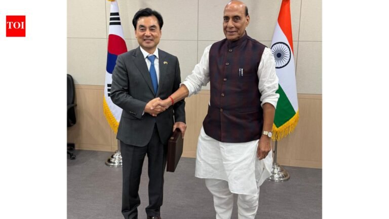 Delhi, Seoul to work on air defence and energy weapons systems | India News