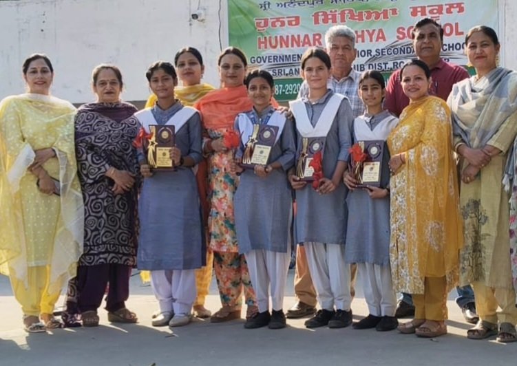 Sri Anandpur Sahib Girls School Shine in NMMS, Four Selected