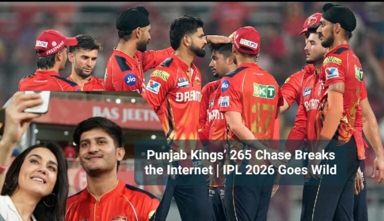 Punjab Kings’ 265 Chase Breaks the Internet