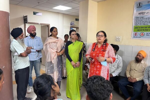 Special awareness and check-up camp organized at Civil Hospital regarding Hypertension Day