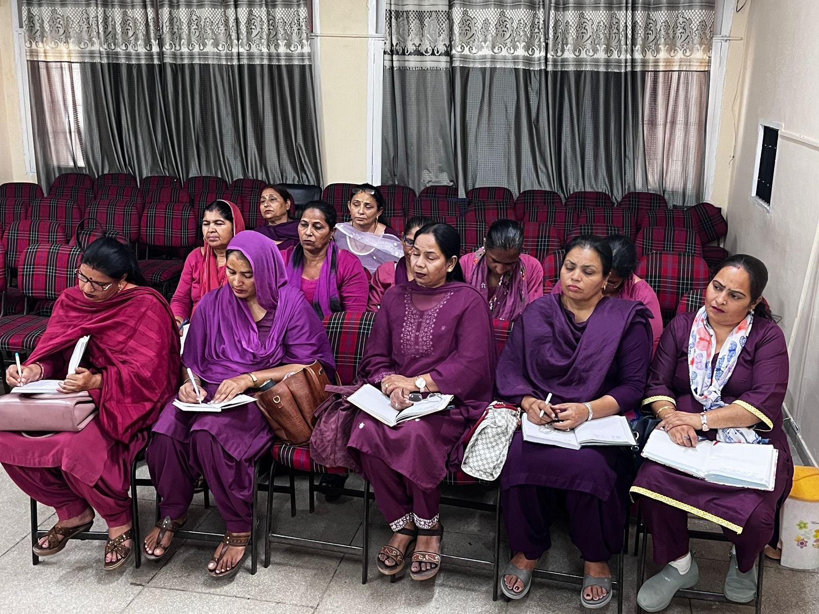 Training provided to ASHA facilitators under mental health program