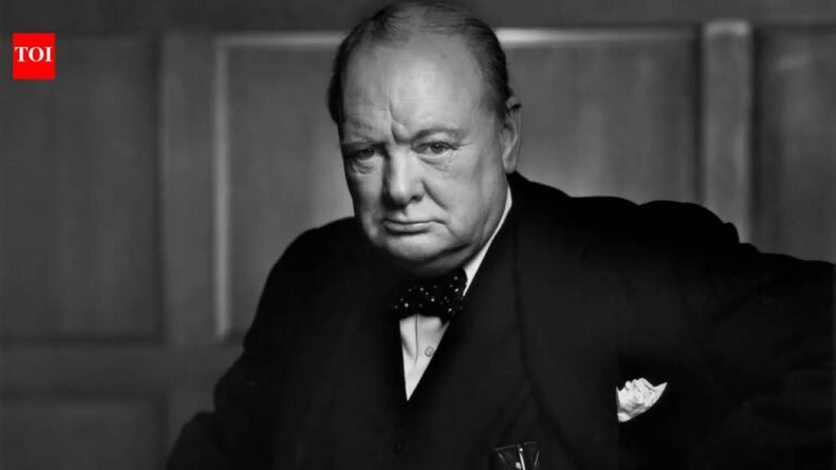 Quote of the day by Winston Churchill: “A good speech should be like a woman’s skirt; long enough to cover the subject and short enough to…” | World News