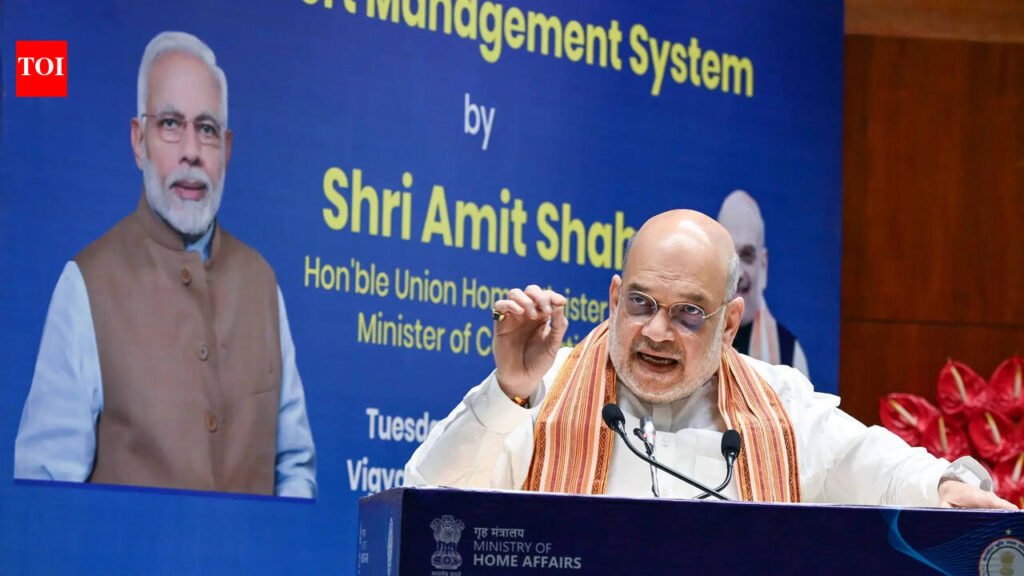 Amit Shah launches Land Port Management System to cut cargo delays, boost border trade efficiency | India News