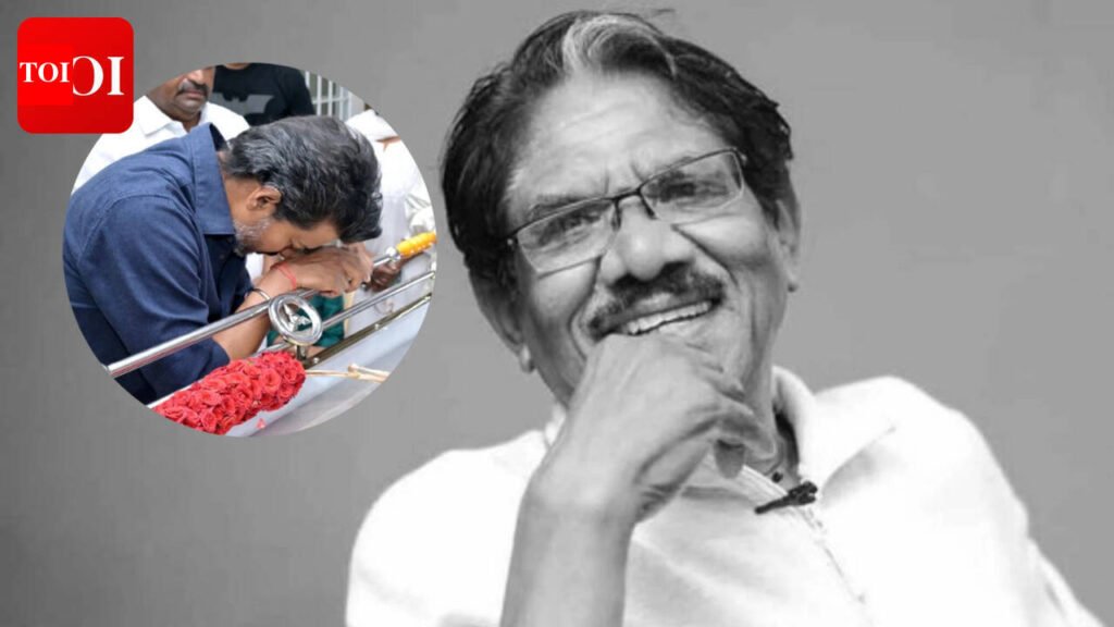 Bharathiraja: CM Vijay Pays Emotional Tribute to Legendary Filmmaker Bharathiraja |