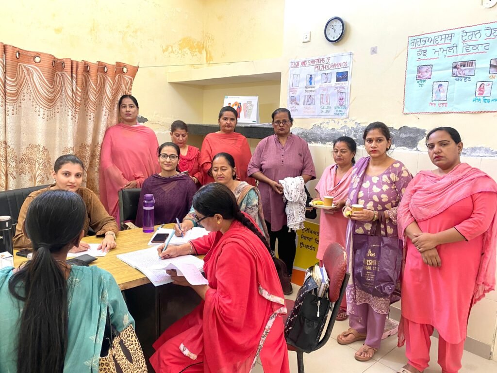 Special screening camp organized under Prime Minister's Safe Motherhood Campaign at Civil Hospital Sri Anandpur Sahib
