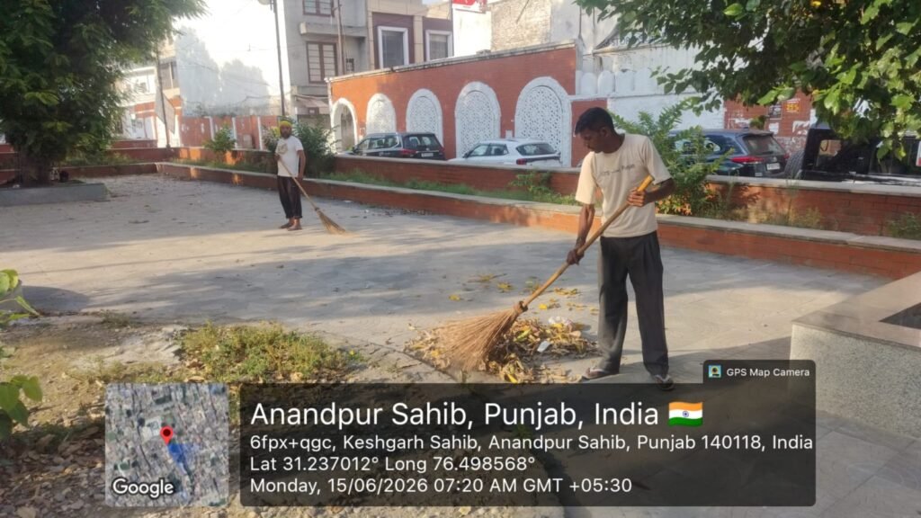 Clean Guru Nagri, Healthy Punjab: Harjot Singh Bains Calls for People’s Participation in Mega Sanitation Drive