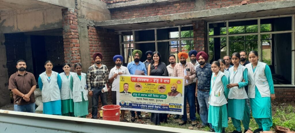 Health Department Surveys 1,524 Houses, Inspects 3,145 Containers Under ‘Har Shukkarvaar Dengue Te Vaar’ Campaign