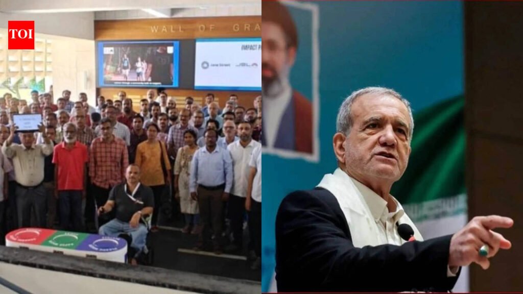 Evening news wrap: IIT-Bombay faculty protest in support of prof; Iran warns US of new weapons, targets & more | India News