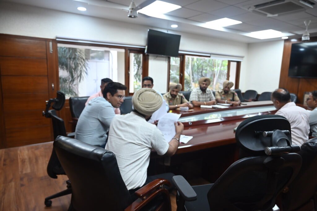 Meeting of Civil and Police Officials Held to Identify Sensitive Areas Ahead of Punjab Assembly Elections 2027