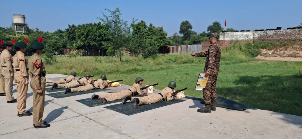 Excellent display of discipline, culture and cadet life at NCC CATC-68 training camp Roopnagar, September 23: The Joint Annual Training Camp organized by 3 Punjab Girls Battalion NCC, Ludhiana under the aegis of Ludhiana Group Headquarters is effectively highlighting various aspects of cadet life. During this camp, cadets are being provided with opportunities to participate in cultural and group activities along with rigorous training. During this camp, cadets are actively participating in drill parade, weapons handling training and map reading exercises. These activities highlight the importance of discipline, accuracy and responsibility in NCC training. Apart from this, special lectures and information sessions are being conducted on important topics like healthcare, disaster management and cyber security to enhance the knowledge and awareness of the cadets. Through these sessions, the cadets are being given important information related to daily life and emergency situations. The cultural programs and group activities being conducted in this camp are playing an important role in strengthening the bond, team spirit and self-confidence among the cadets. Similarly, formal events like presentation of mementos and honoring of outstanding contributors are further strengthening the spirit of service and sense of responsibility among the cadets. The daily activities during the camp, including group meals and discussions for guidance and counselling, reflect the overall training vision of NCC. The camp is serving as an effective platform for developing discipline, leadership, mutual cooperation and a sense of community among the cadets. Practically embodying the core principles of NCC, “Unity and Discipline”, it is providing an opportunity to around 600 cadets to assume leadership responsibilities, participate in various competitions and prepare themselves for future service opportunities.