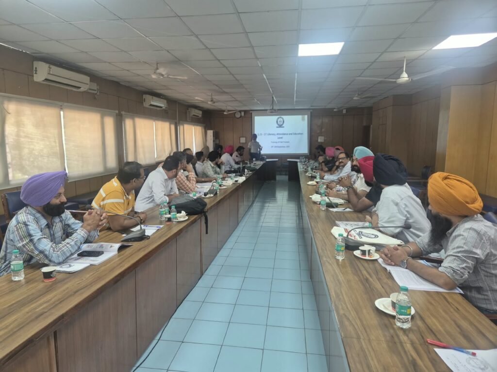 Detailed training was provided to field trainers on the second day for Phase-2 of Census-2027.