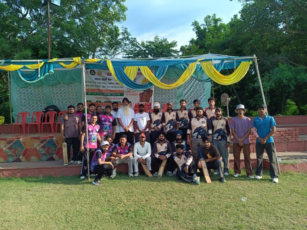 Aspur team finished as runners-up, Ajoli's Kuldeep was awarded the 'Man of the Series' title