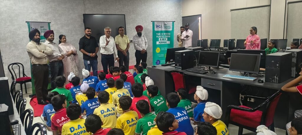 ‘Bottles for Change’ Campaign Conducted in Five Rupnagar Schools to Promote Plastic Waste Management