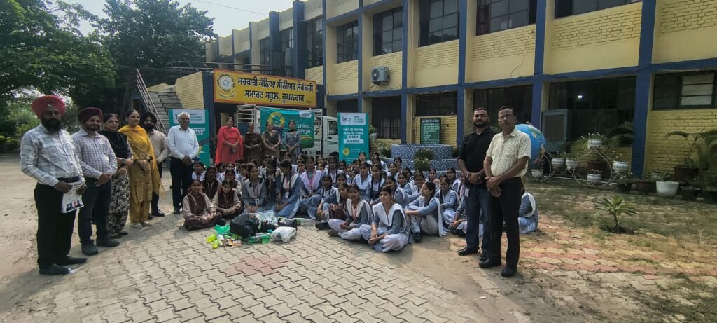 ‘Bottles for Change’ Campaign Conducted in Five Rupnagar Schools to Promote Plastic Waste Management