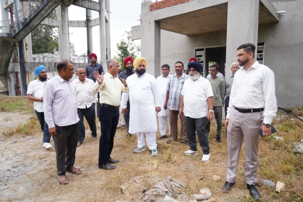 Cabinet Minister Harjot Singh Bains Inaugurates Various Development Projects at Gambhirpur Upper