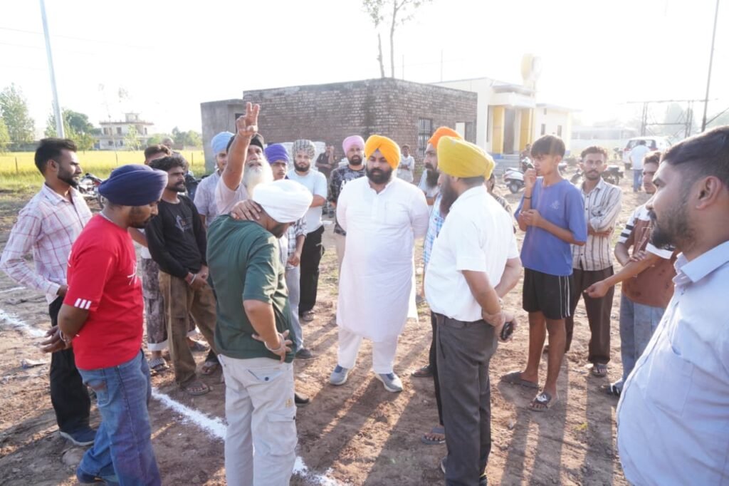200 volleyball grounds will be built in a month and dedicated to youth clubs and panchayats - Harjot Singh Bains