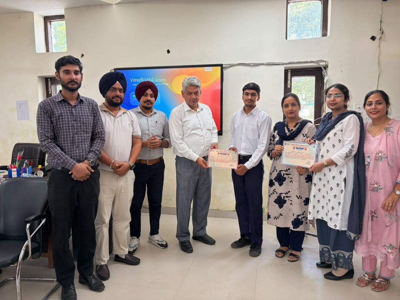 Block-Level Science Seminar Results Announced in Rupnagar; 20 Students Qualify for District-Level Competition on October 6