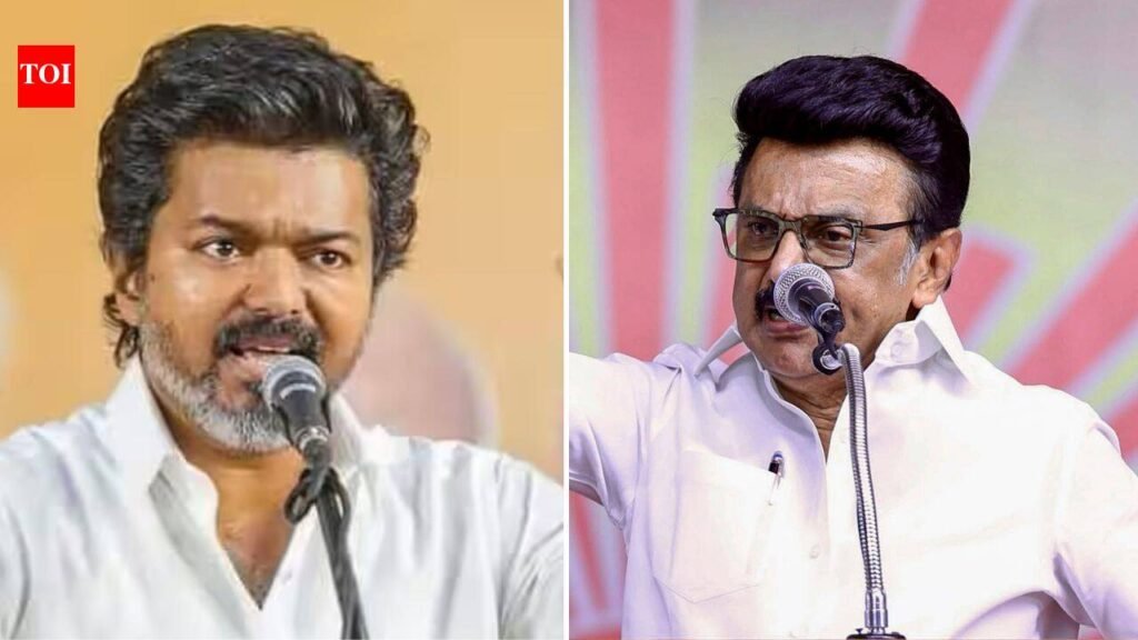 ‘Same cheap rhetoric’: CM Vijay slams Stalin, DMK over ‘vile’ remarks against women | India News